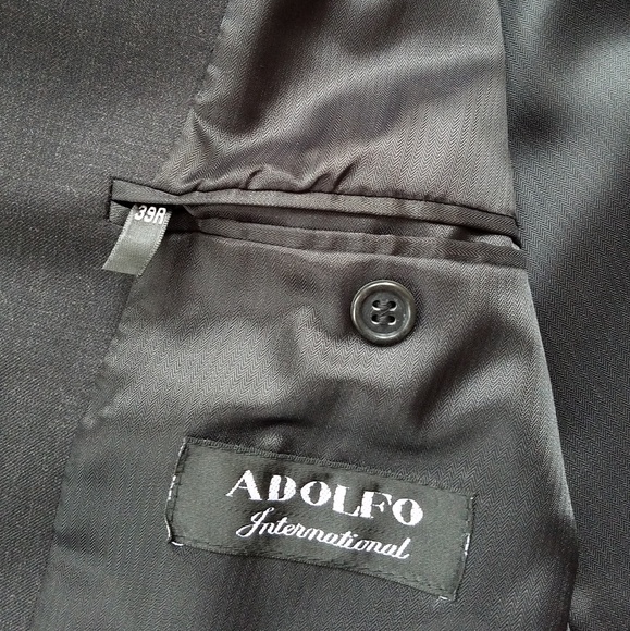 ADOLFO International men's suit jacket - Picture 2 of 6